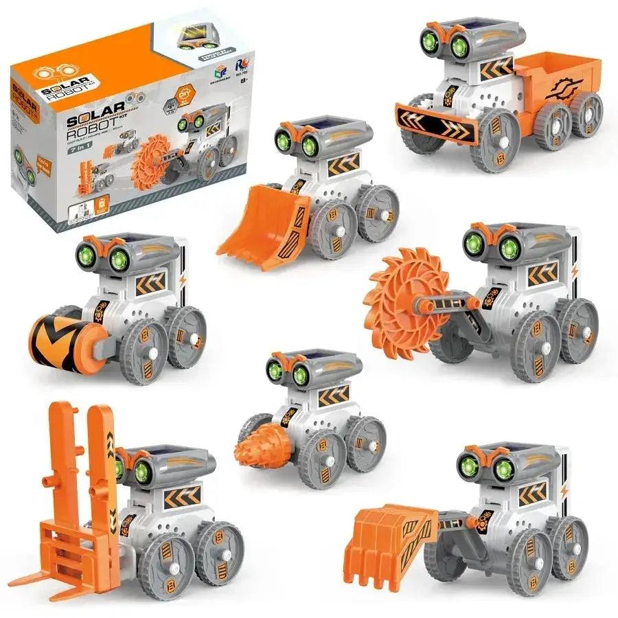  Solar Robot 7in1 DIY Educational Toy For Kids STEM -  ToylandEU™