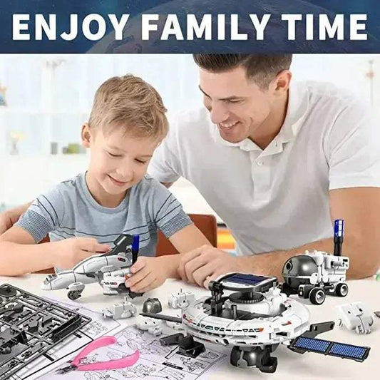 Solar Robot Kit 12 In 1 Educational Science Experiments - ToylandEU