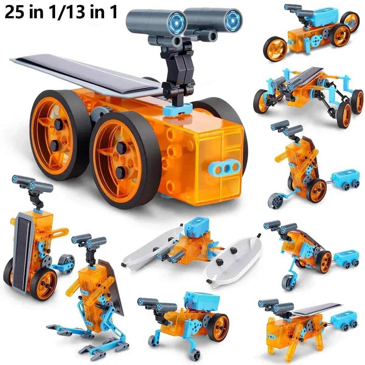 Solar Robot Kit 25 In 1 For Kids STEM Learning Kit -  ToylandEU™