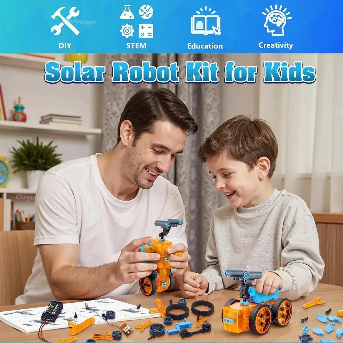  Solar Robot Kit 25 In 1 For Kids STEM Learning Kit -  ToylandEU™