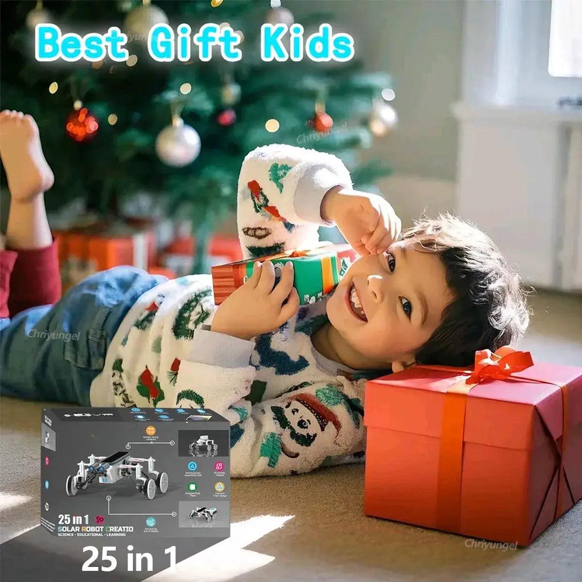  Solar Robot Kit 25 In 1 For Kids STEM Learning Kit -  ToylandEU™