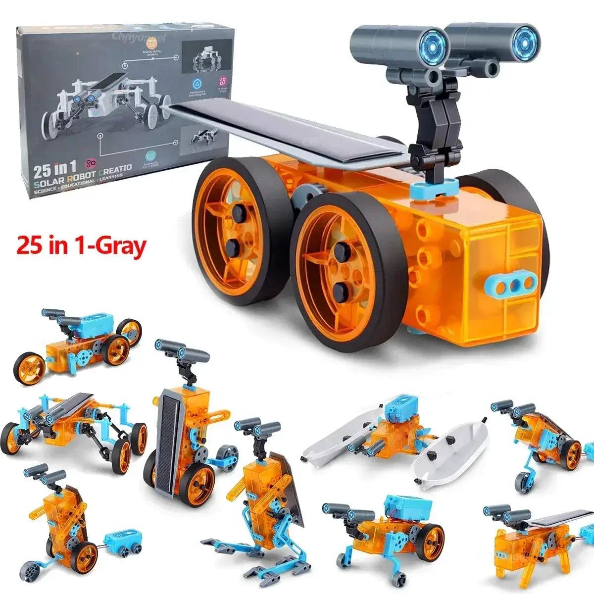  Solar Robot Kit 25 In 1 For Kids STEM Learning Kit -  ToylandEU™