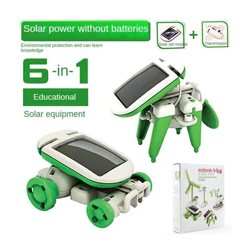  Solar Robot Kit 6 In 1 STEM Premium Educational Toy -  ToylandEU™
