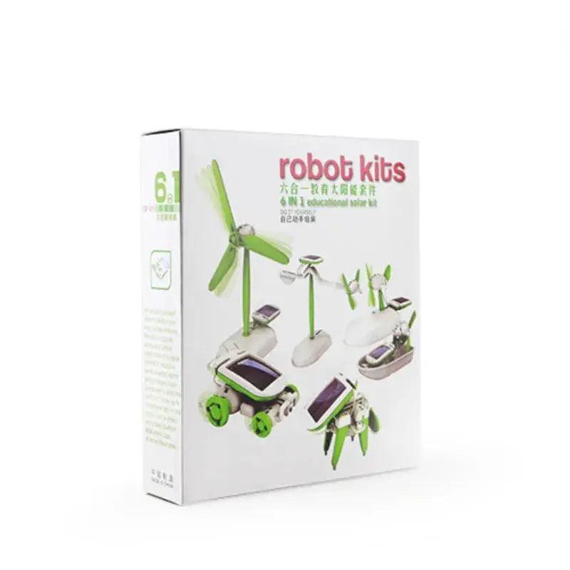  Solar Robot Kit 6 In 1 STEM Premium Educational Toy -  ToylandEU™