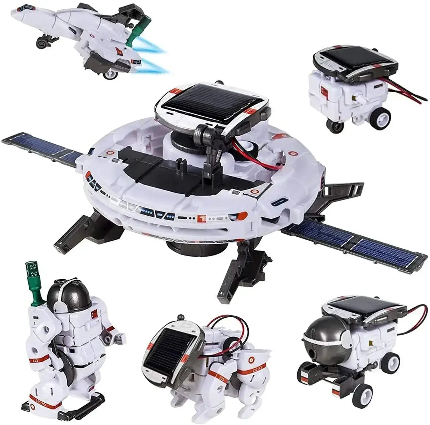 Solar Robot Kit 6In1 STEM Educational Toy For Kids - ToylandEU