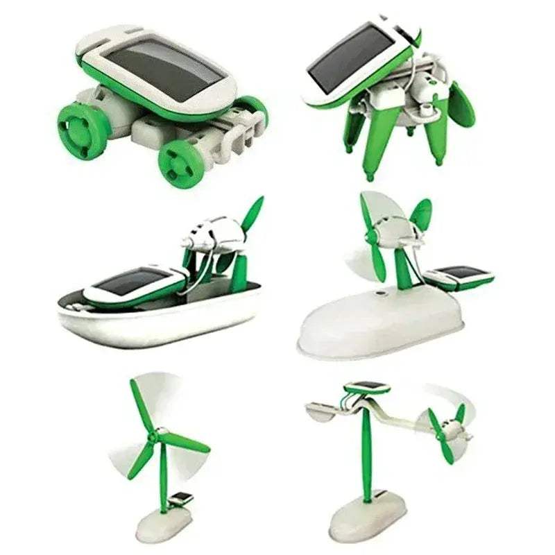 Solar Science Toys 6-in-1 Educational Kit for Kids - ToylandEU