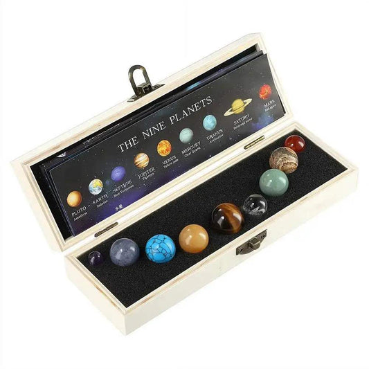  Solar System Crystal Gemstones Orbs Educational Decor -  ToylandEU™