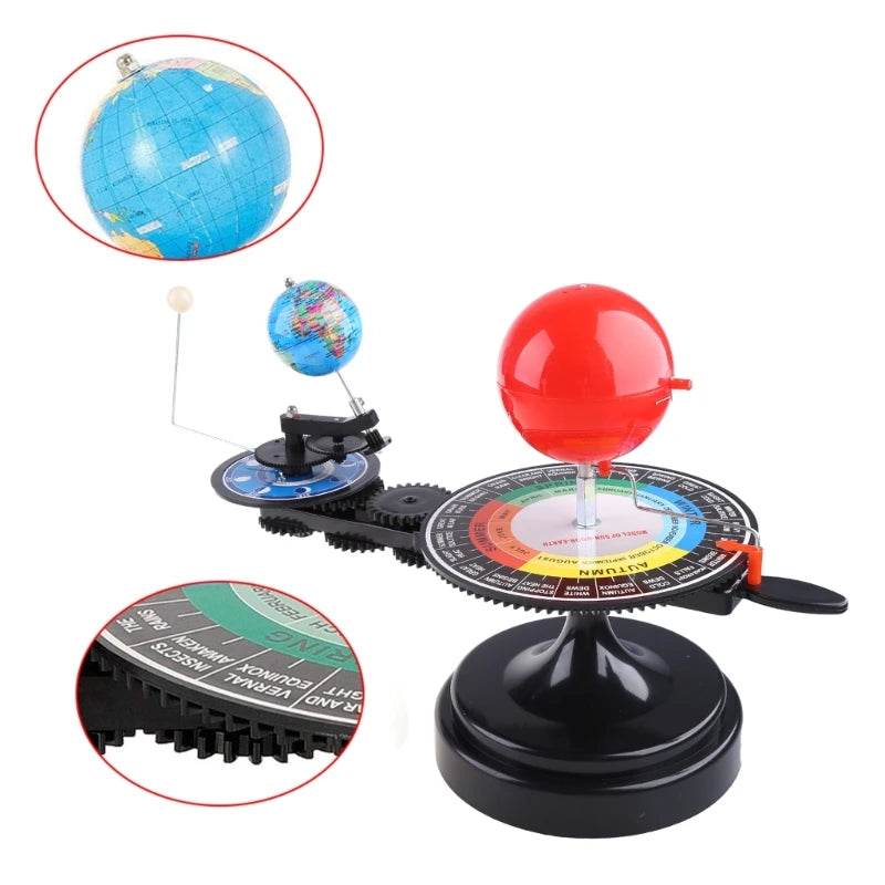 Solar System Model DIY Globe Earth for Sun Moon Orbital Planetarium Educational for Child Kid Toy Astronomy Science Teac - ToylandEU