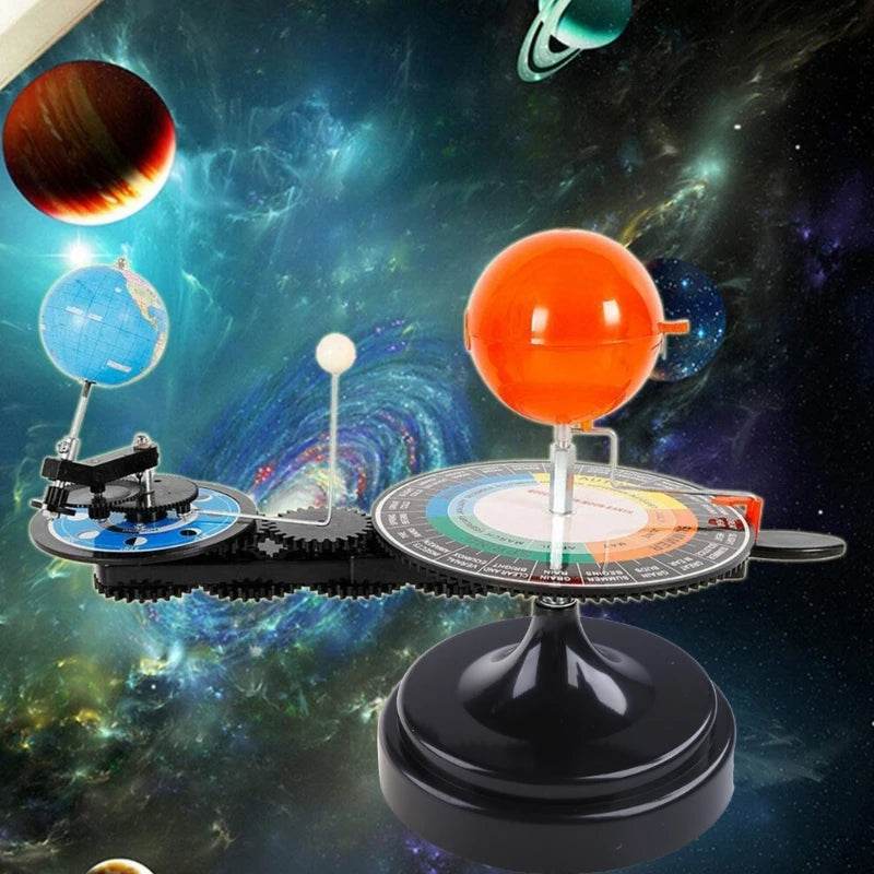 Solar System Model DIY Globe Earth for Sun Moon Orbital Planetarium Educational for Child Kid Toy Astronomy Science Teac - ToylandEU