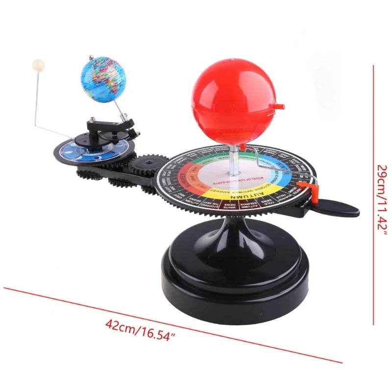 Solar System Model DIY Globe Earth for Sun Moon Orbital Planetarium Educational for Child Kid Toy Astronomy Science Teac - ToylandEU