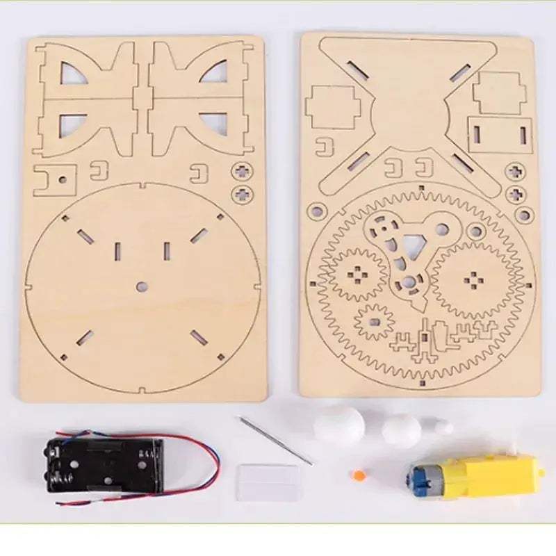 Solar System Model Kit Educational Wooden Puzzle For Kids - ToylandEU