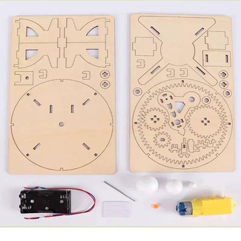  Solar System Model Kit Educational Wooden Puzzle Kids -  ToylandEU™