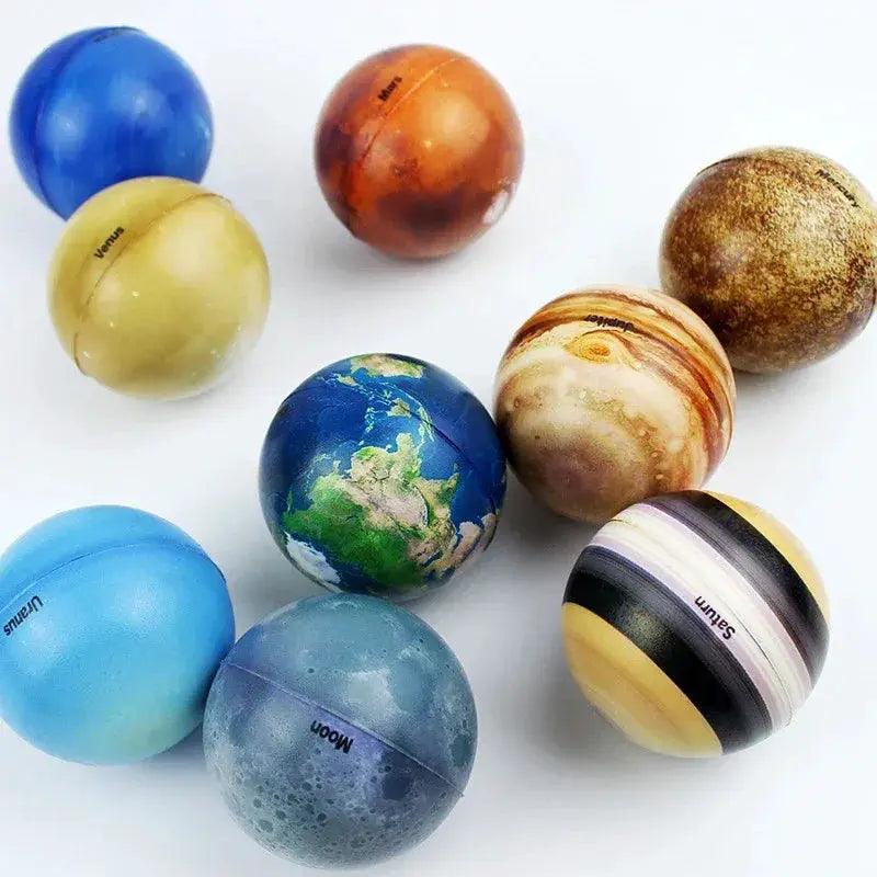  Solar System Planets Bouncy Ball Stress Relief Toy -  ToylandEU™