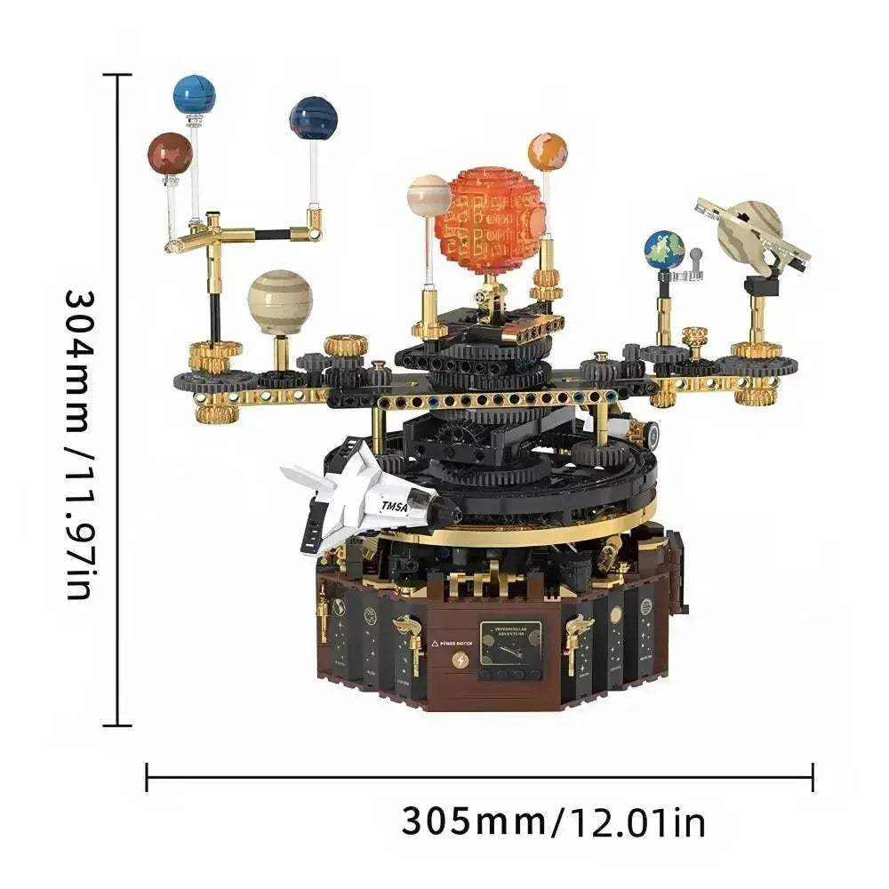 Solar System STEM Light Up Rotating Model Blocks Educational - ToylandEU