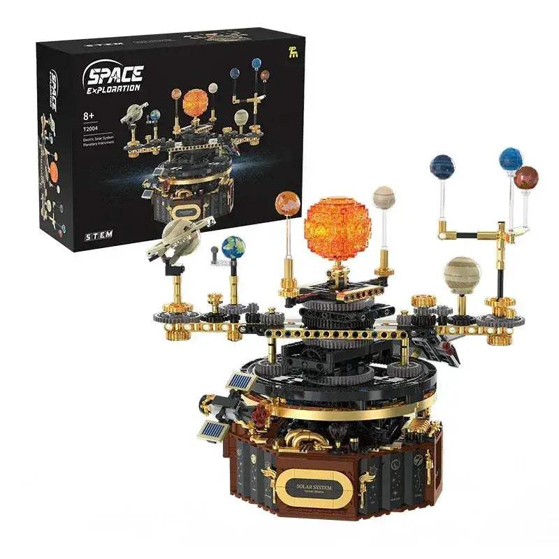 Solar System STEM Light Up Rotating Model Blocks Educational - ToylandEU