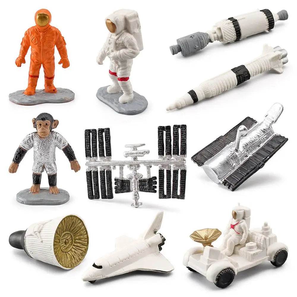Solar System Toys For Kids 19pcs Planets Solar System Desk Decor Space Astronauts Toy For Autistic Children Non-Toxic With 9 - ToylandEU