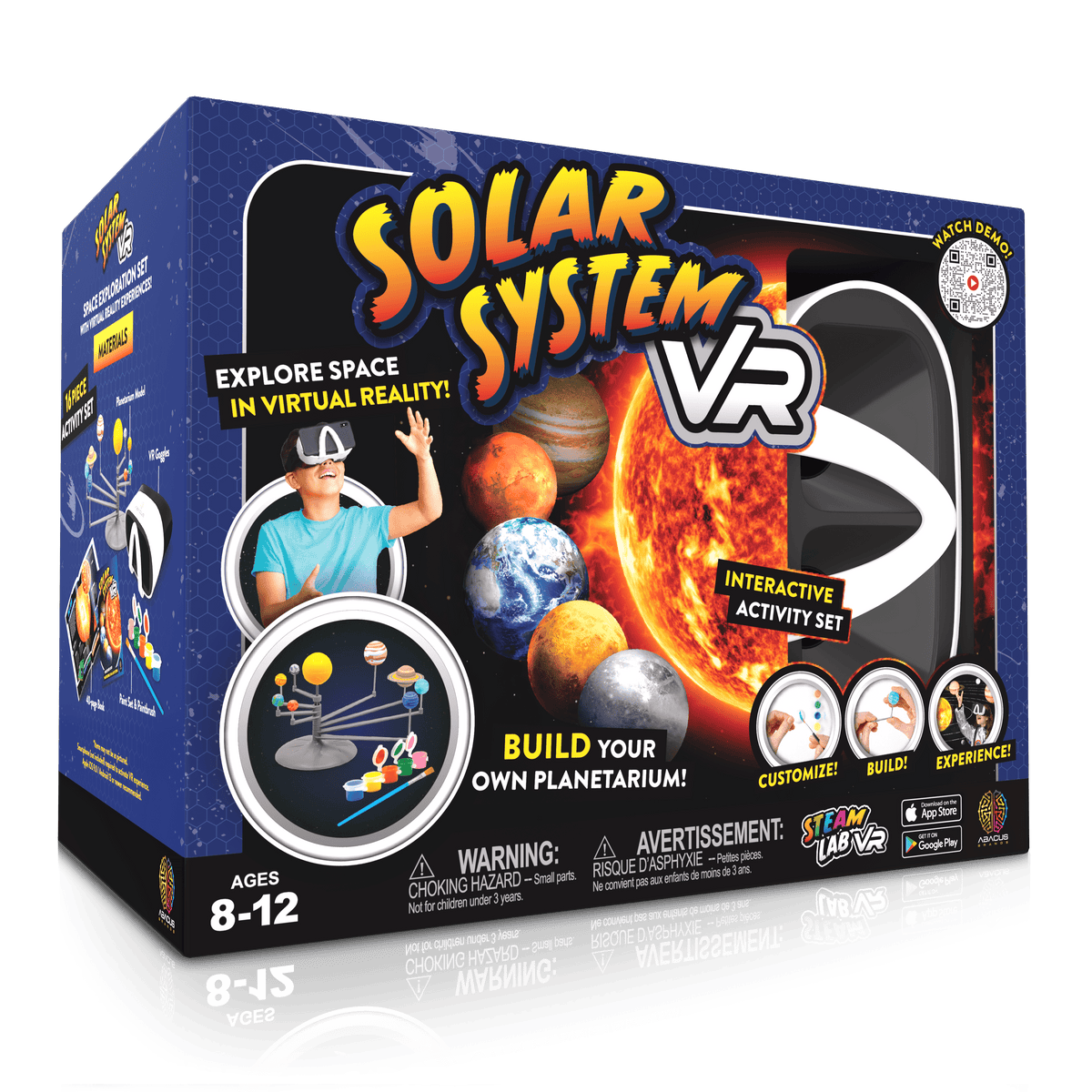 Solar System VR Kit | Includes VR Goggles | Toylandeu™