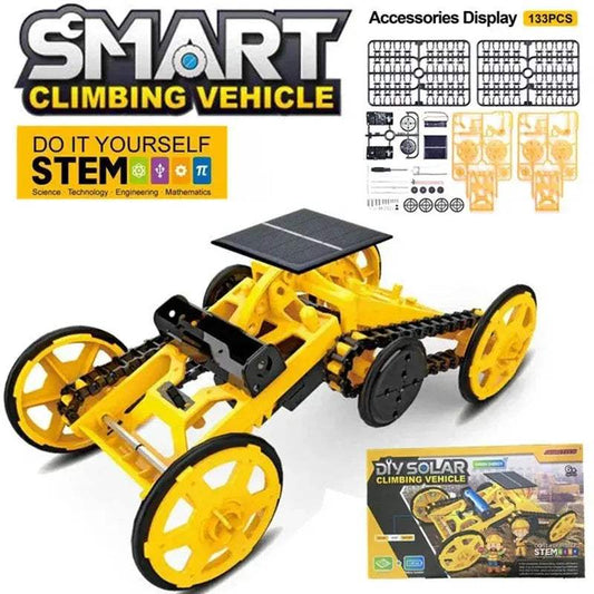 Solar Toy Robot Kit Educational All Wheel Drive Climbing Car - ToylandEU