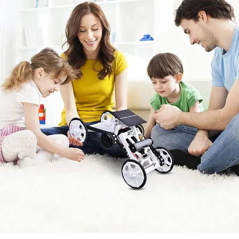 Solar Toy Robot Kit Educational All Wheel Drive Climbing Car - ToylandEU