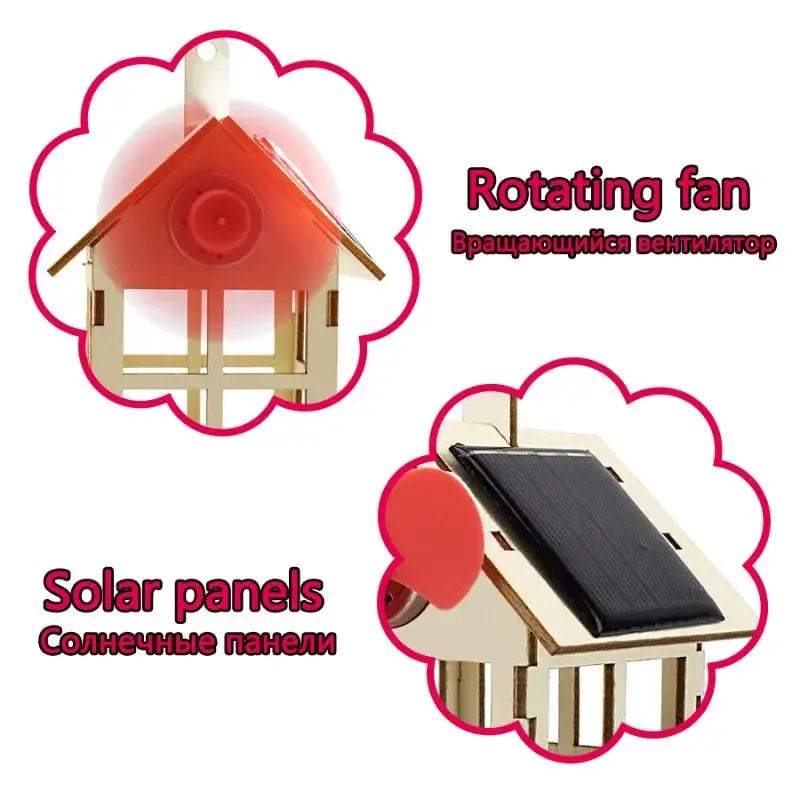 Solar Windmill STEM Kit For Kids Educational Science Gift - ToylandEU