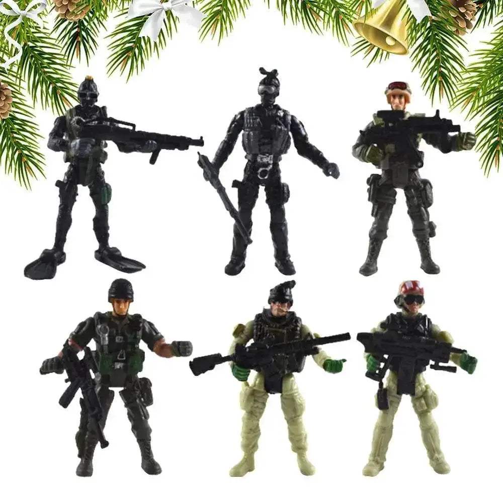  Soldier Figurines 6 Pieces Collectible Soldiers Play Set -  ToylandEU™