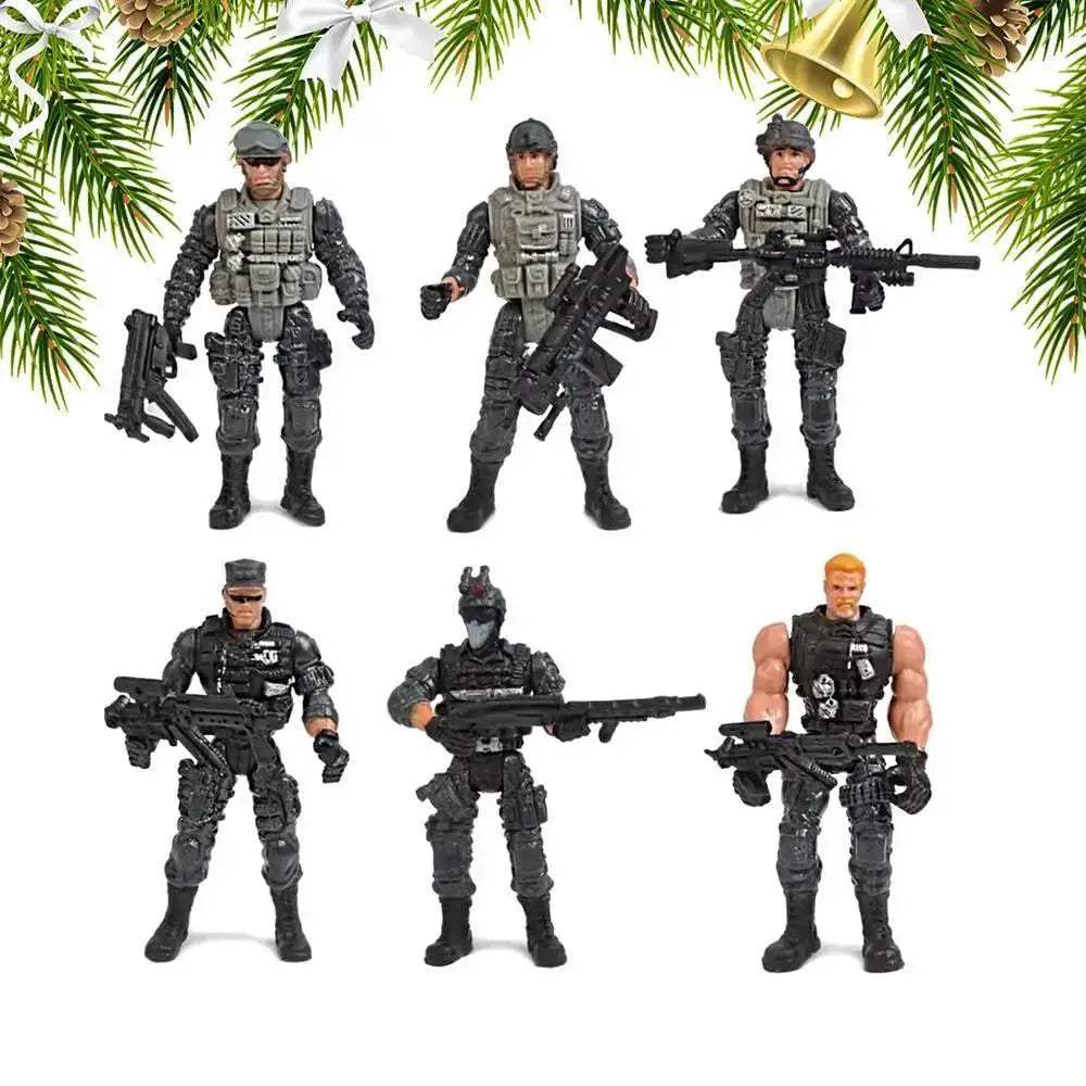  Soldier Figurines 6 Pieces Collectible Soldiers Play Set -  ToylandEU™