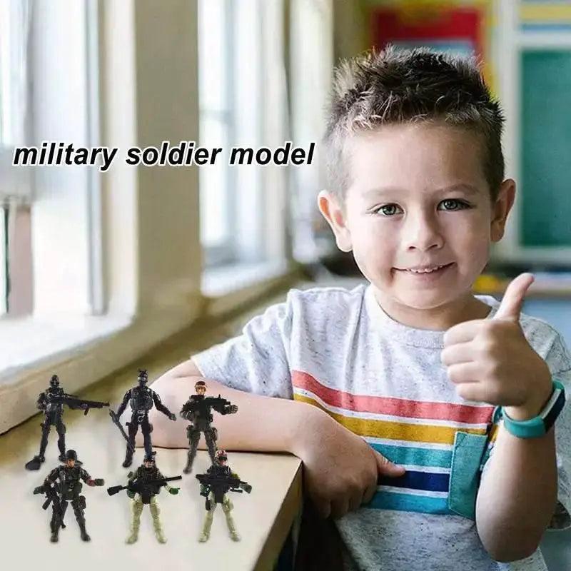  Soldier Figurines 6 Pieces Collectible Soldiers Play Set -  ToylandEU™