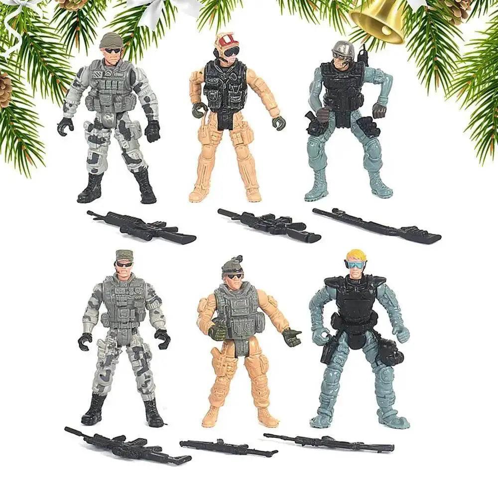  Soldier Figurines 6 Pieces Collectible Soldiers Play Set -  ToylandEU™