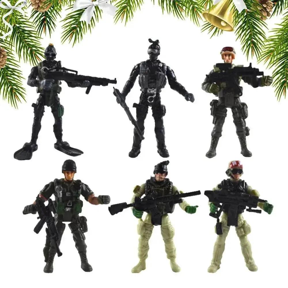  Soldier Figurines 6 Pieces Collectible Soldiers Play Set -  ToylandEU™