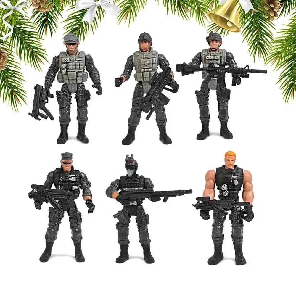  Soldier Figurines 6 Pieces Collectible Soldiers Play Set -  ToylandEU™