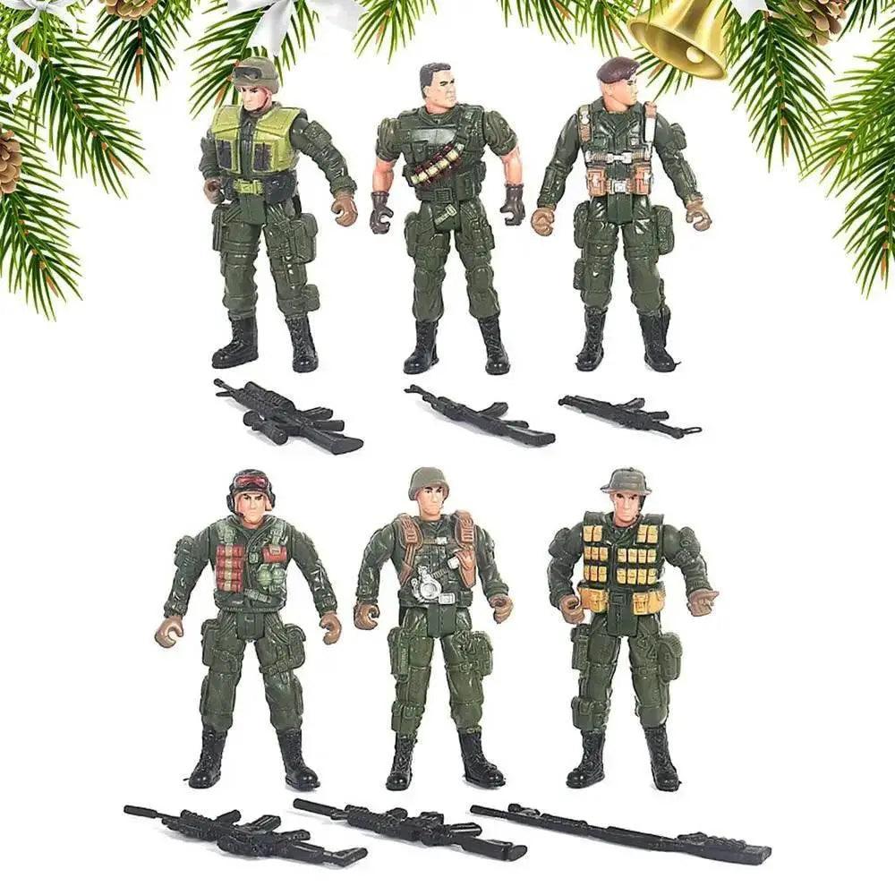  Soldier Figurines 6 Pieces Collectible Soldiers Play Set -  ToylandEU™