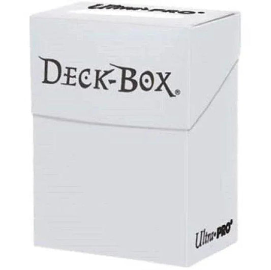  Solid White Deck Box Ultra Pro Card Storage Case For Cards -  ToylandEU™