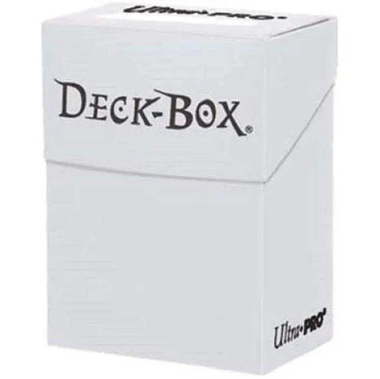  Solid White Deck Box Ultra Pro Card Storage Case For Cards -  ToylandEU™