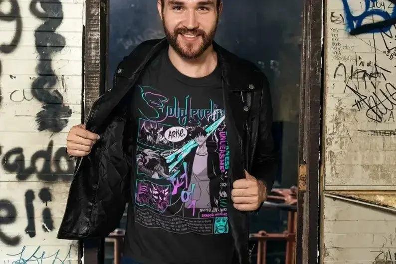  Solo Leveling Shirt Fan Art Premium Quality Tee -  ToylandEU™