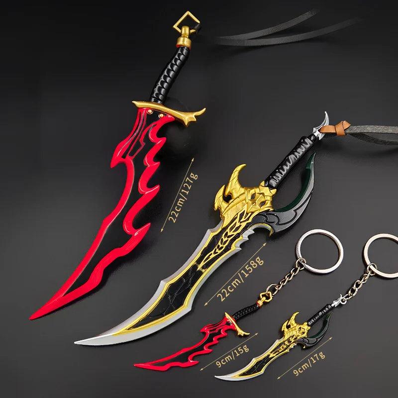 Solo Leveling Sung Jinwoo Dagger Keychain Pendant Exclusive