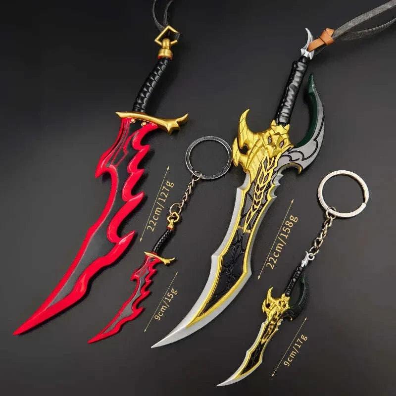 Solo Leveling Sung Jinwoo Dagger Keychain Pendant Exclusive