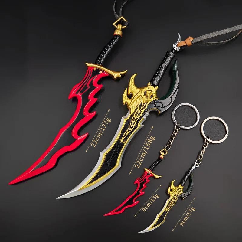Solo Leveling Sung Jinwoo Dagger Keychain Pendant Exclusive