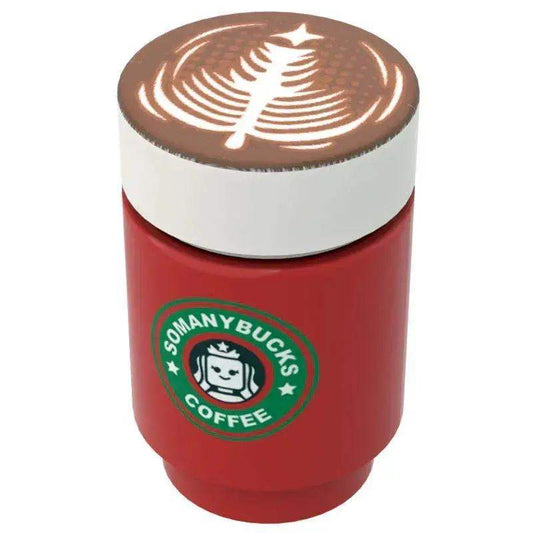 LEGO Christmas Coffee Cup With Tree Foam For MOCs Exclusive - ToylandEU