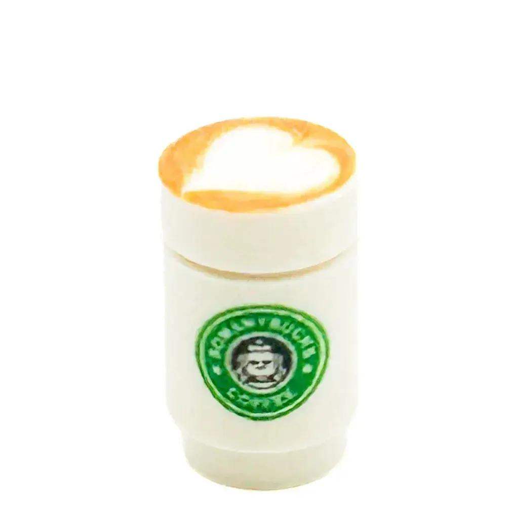 Somanybucks Coffee Cup with Heart Foam on Top - B3 Customs - ToylandEU