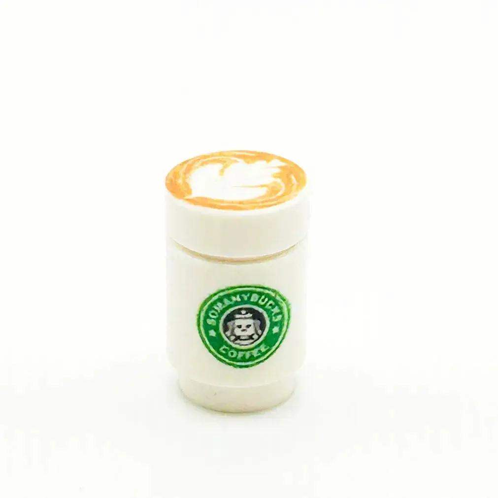 Somanybucks Coffee Cup with Leaf Foam on Top - B3 Customs - ToylandEU