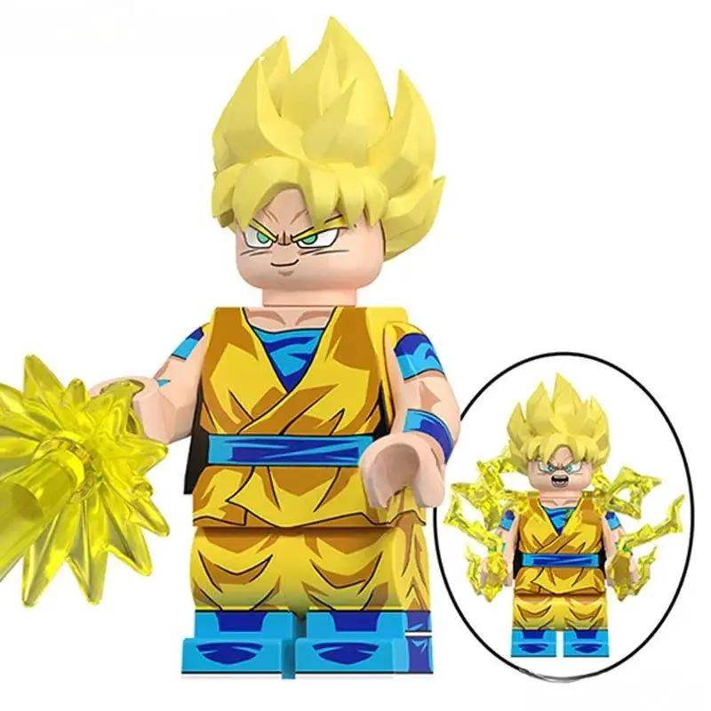 Son Goku Dragon Ball Z Super Lego Minifigures Best Custom Anime Toys G-12 - Minifigure Toys