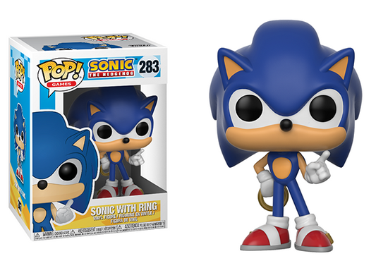 Sonic Funko Pop Gold Ring Collector Figure With PopShield - ToylandEU