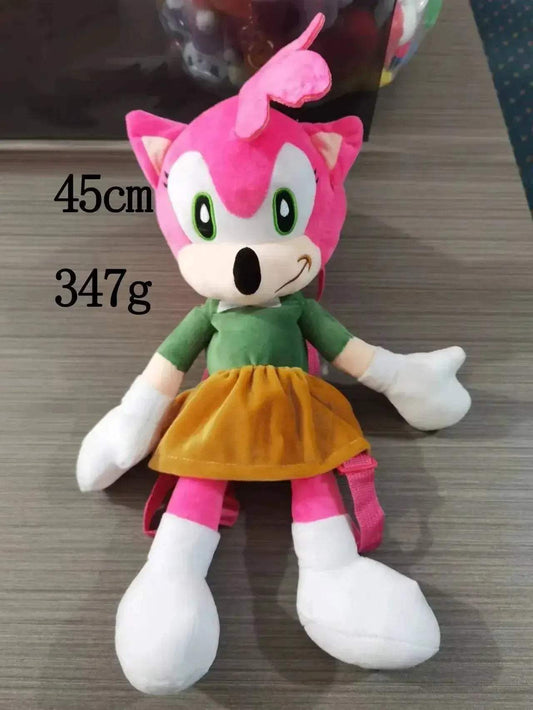  Sonic Plush Backpack 3D Hedgehog Large Capacity -  ToylandEU™