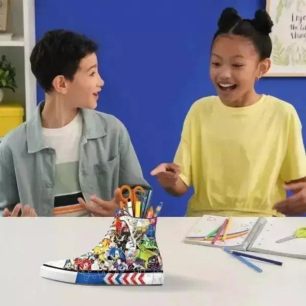 Sonic The Hedgehog 3D Sneaker Puzzle Jigsaw Colorful -  ToylandEU™