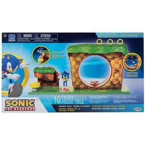 Sonic Green Hill Zone Playset With Spin Loop Action Figure - ToylandEU