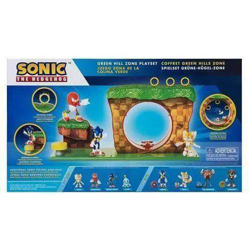 Sonic Green Hill Zone Playset With Spin Loop Action Figure - ToylandEU
