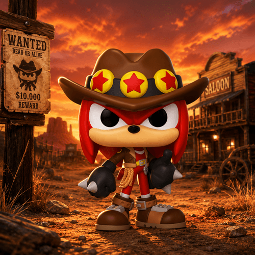 Funko Pop! Games Treasure Hunter Knuckles | Vinyl Figure | About 3.75 Inches Tall | Sonic the Hedgehog Fans