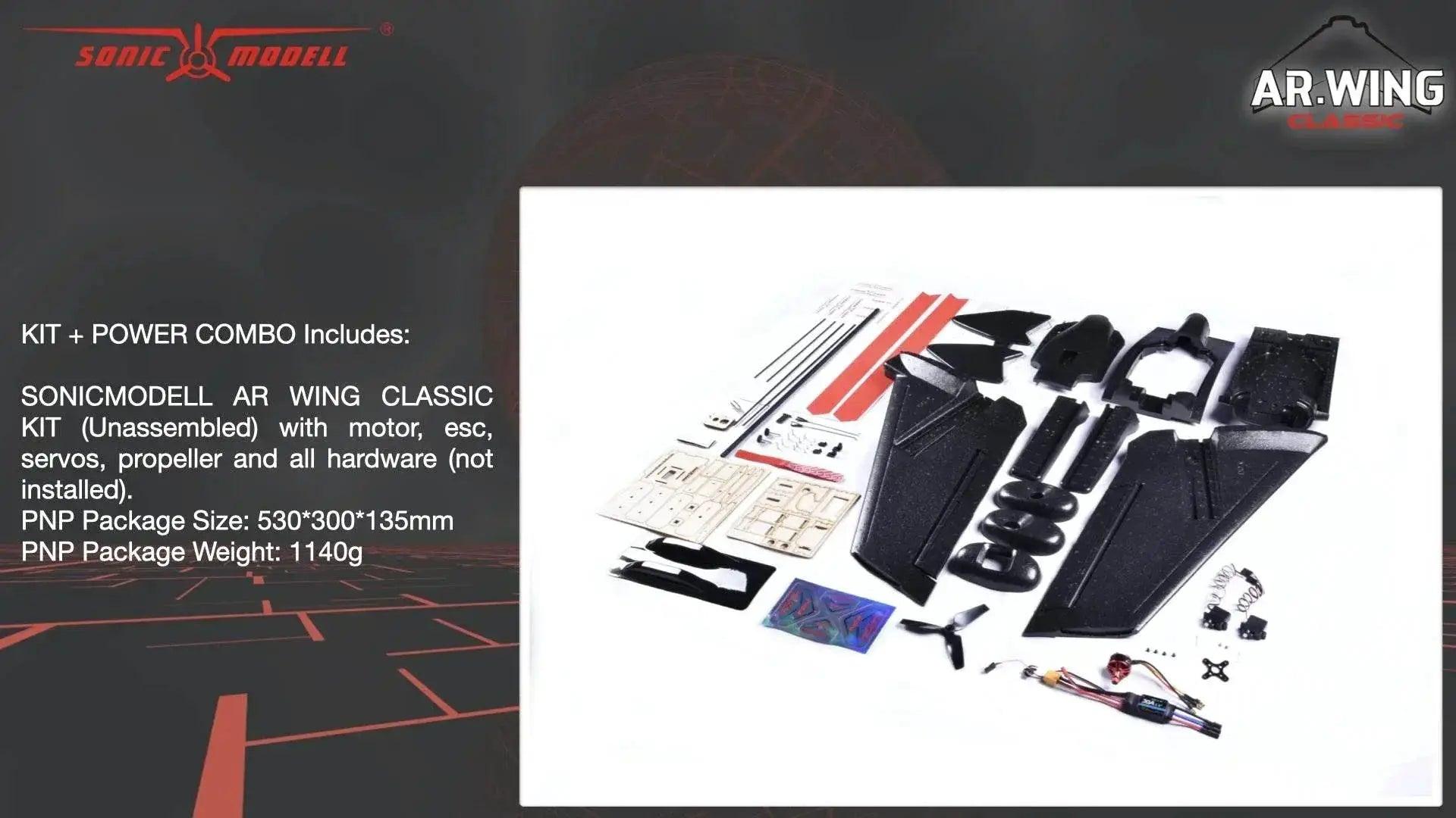  Sonicmodell AR WING CLASSIC 900mm EPP FPV RC Airplane -  ToylandEU™