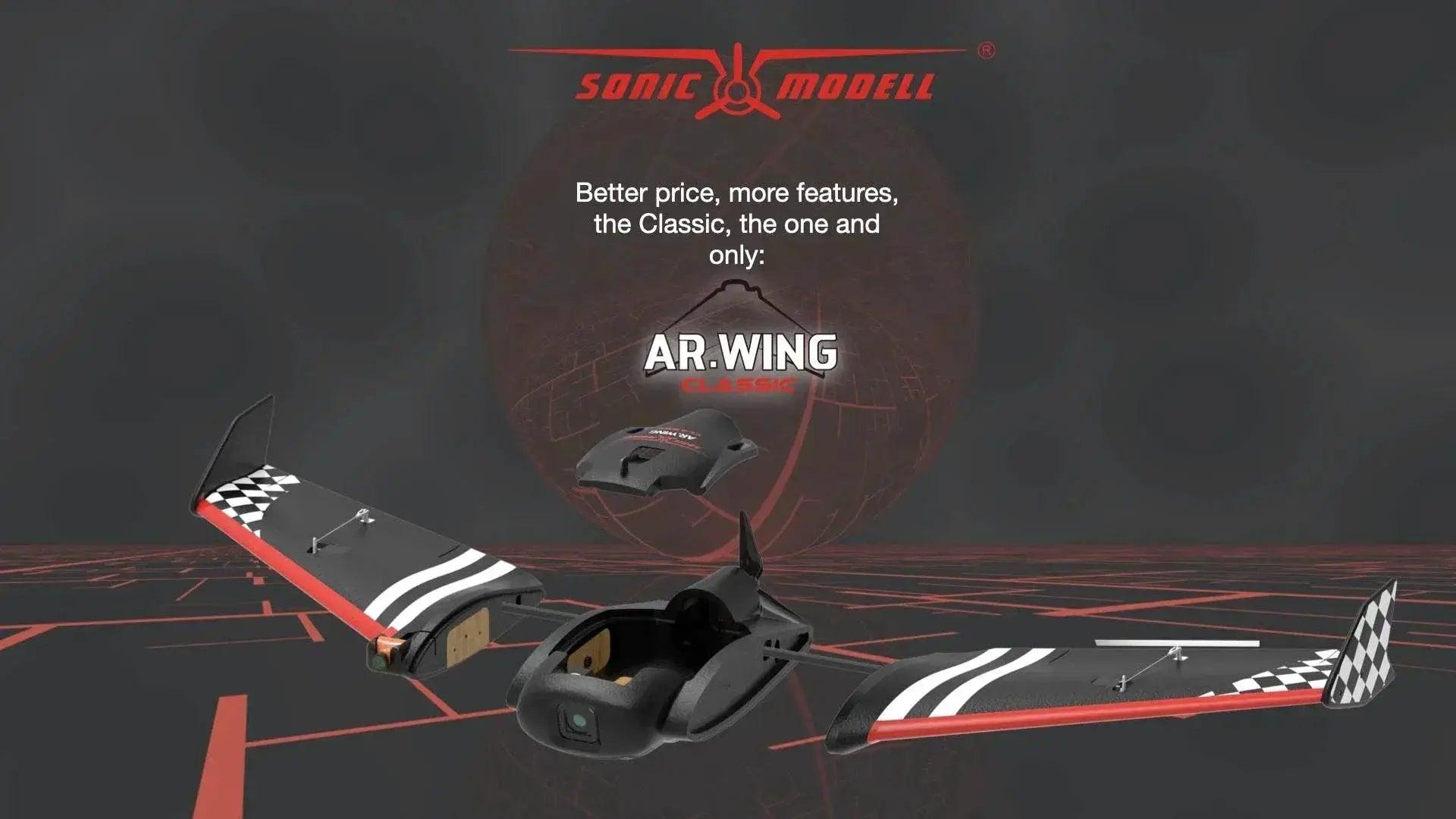  Sonicmodell AR WING CLASSIC 900mm EPP FPV RC Airplane -  ToylandEU™