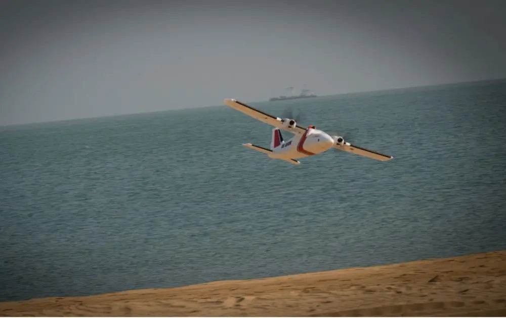 Sonicmodell Binary 1200mm Wingspan EPO Twin Motor Multirole Aerial Survey FPV Platform Mapping RC Airplane KIT - ToylandEU